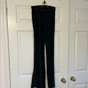 Free People Forest Green Wide Leg Pants